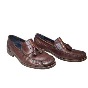 Cole Haan Men’s Pinch Maine‎ Classic Size 9W  Tasseled Loafers Brown Leather